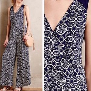 Blue and white anthropology jumper